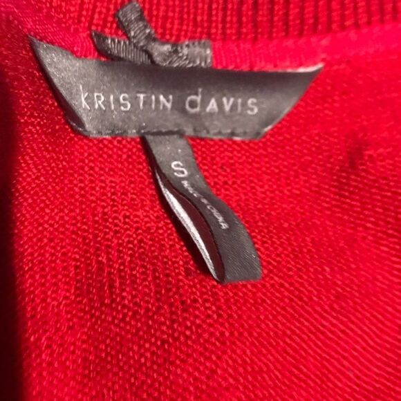 Kristen Davis size smalll holiday sweater excellent condition see pics - Picture 3 of 3